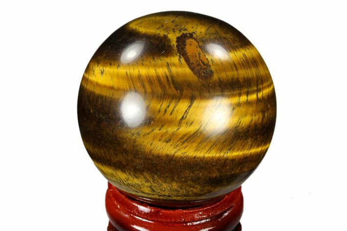 Polished Tiger's Eye Sphere - South Africa #116058